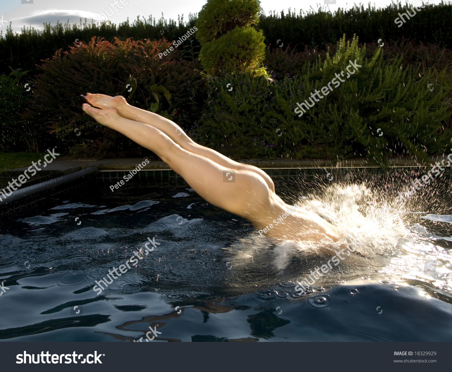 Nude Women Pool