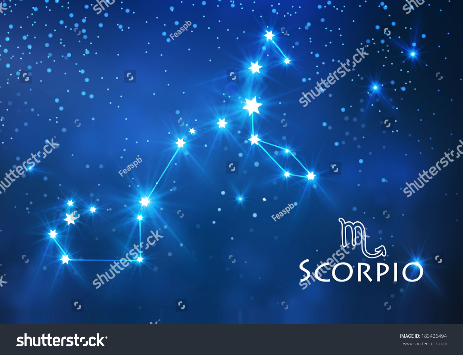 Зодиакальные созвездия Скорпион астрономия