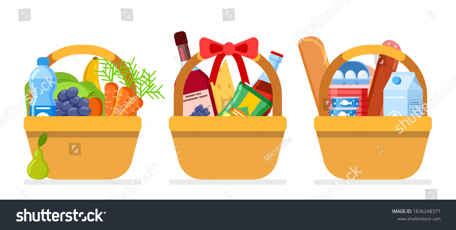 15 Christmas Vegetable Hamper Images, Stock Photos & Vectors | Shutterstock