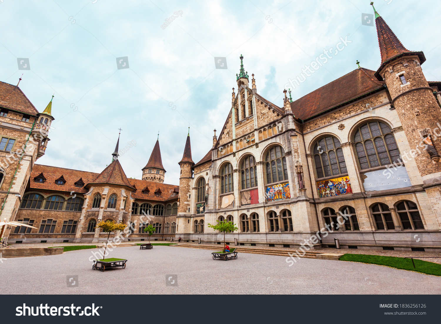 Swiss National Museum Landesmuseum Located Centre Stock Photo ...