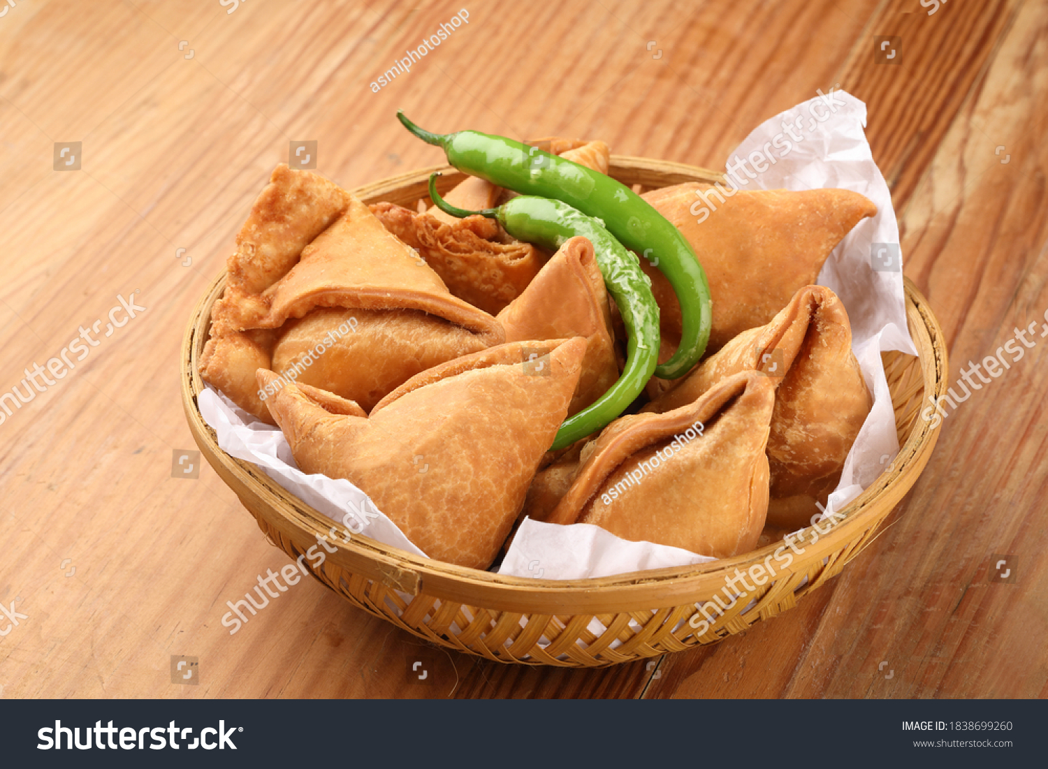 Indian Food Samosaa Samosa Deep Fried Stock Photo 1838699260 | Shutterstock