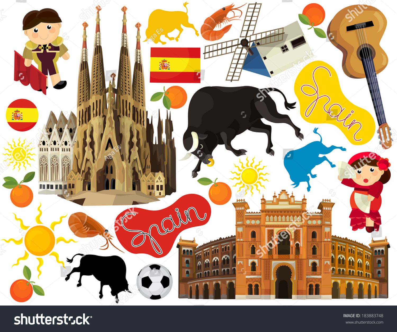 Художественные символы Испании
