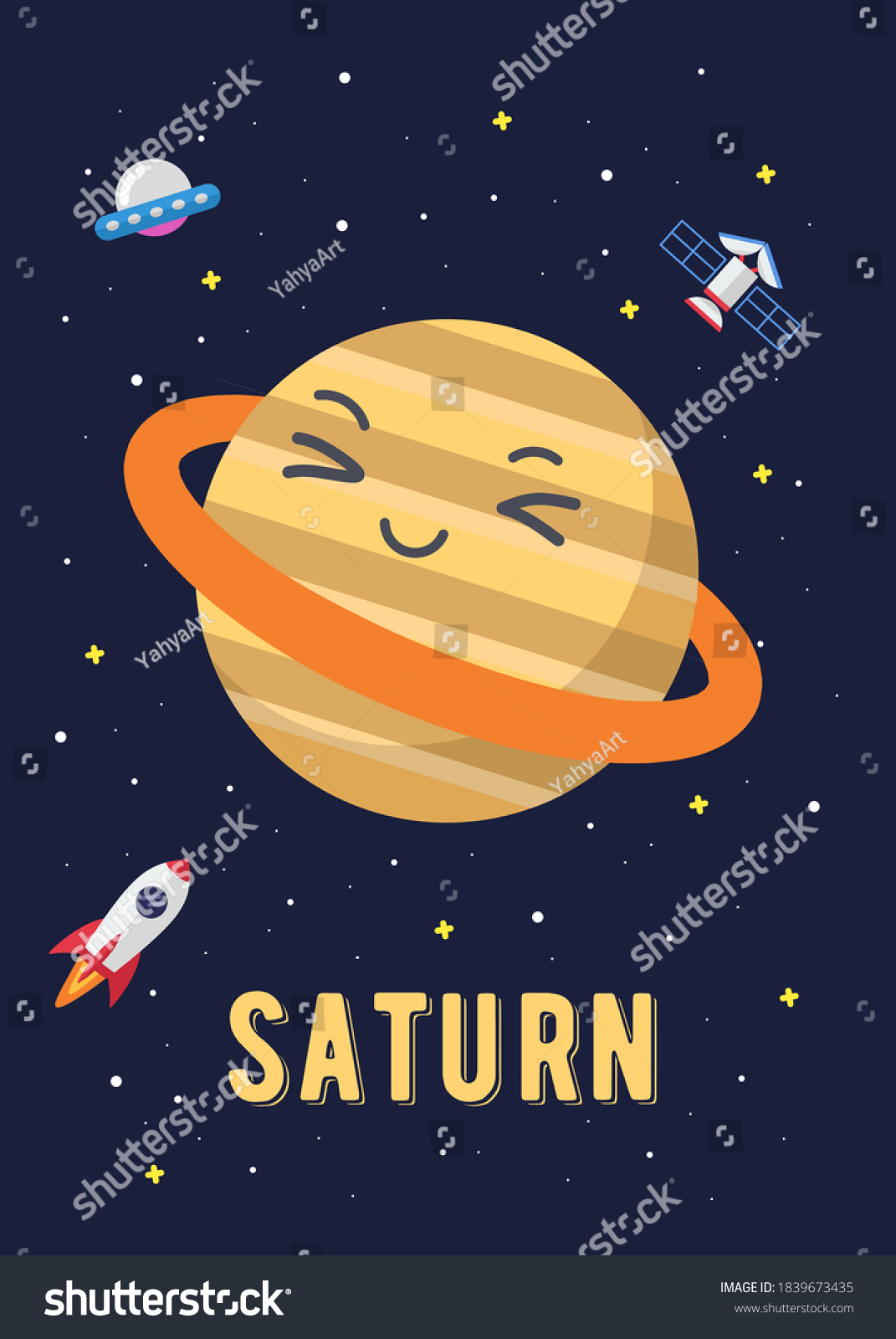 cute planet saturn