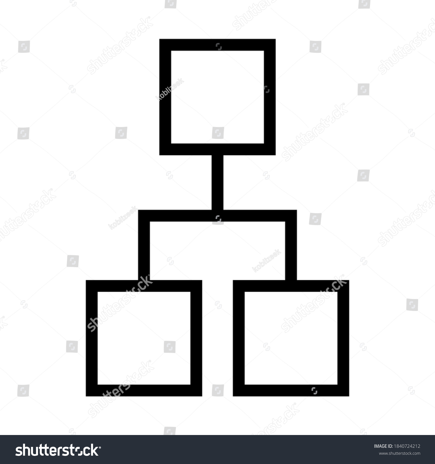 Organization Icon Teamwork Group People Work Stock Vector (royalty Free 