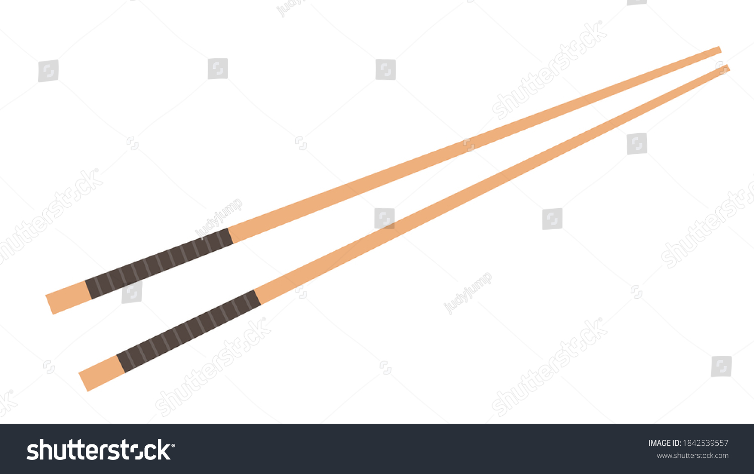 Chopsticks Vector Chopsticks White Background Wallpaper Stock Vector ...