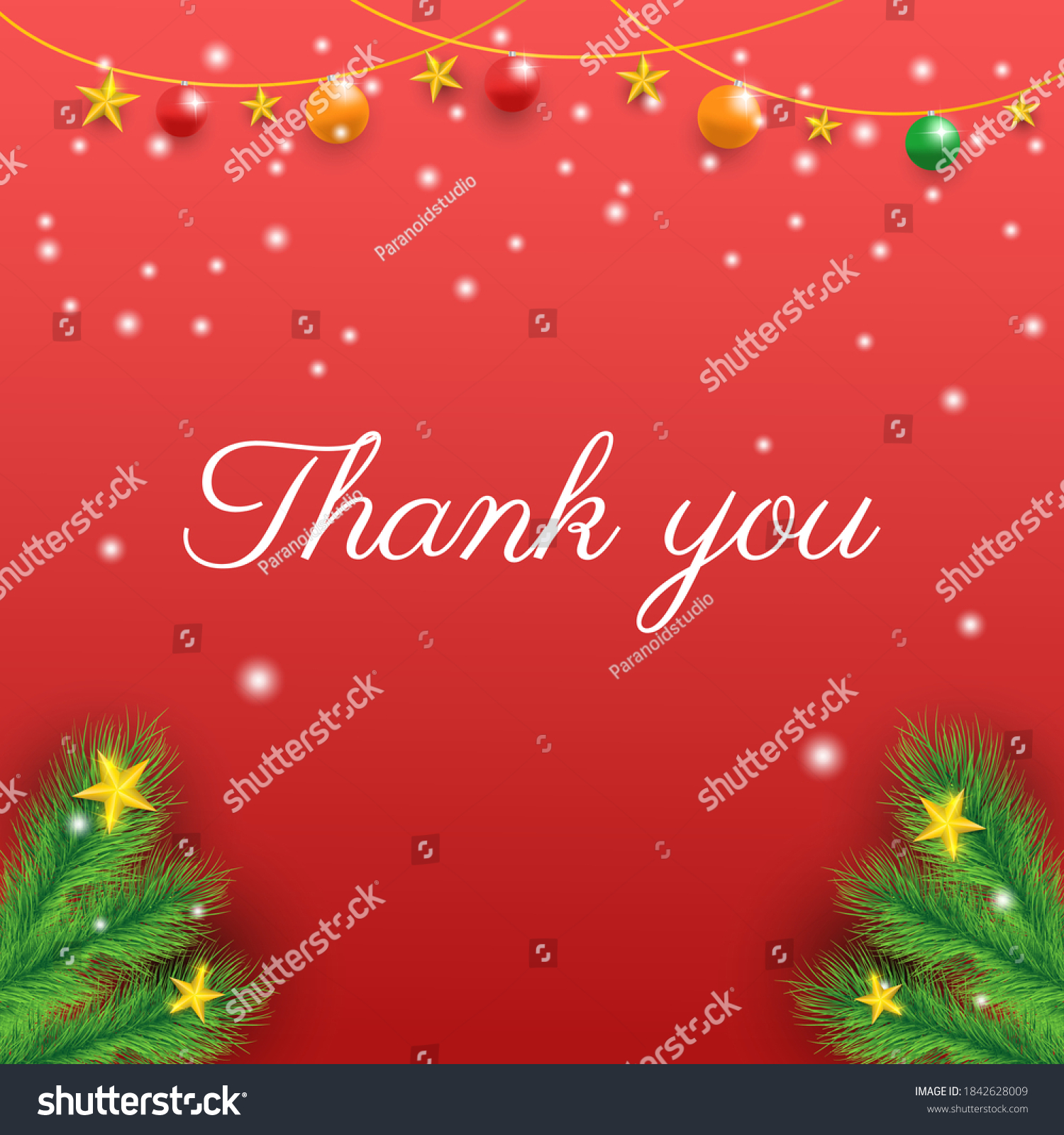 2,352 Thank you and merry christmas Stock Vectors, Images & Vector Art ...