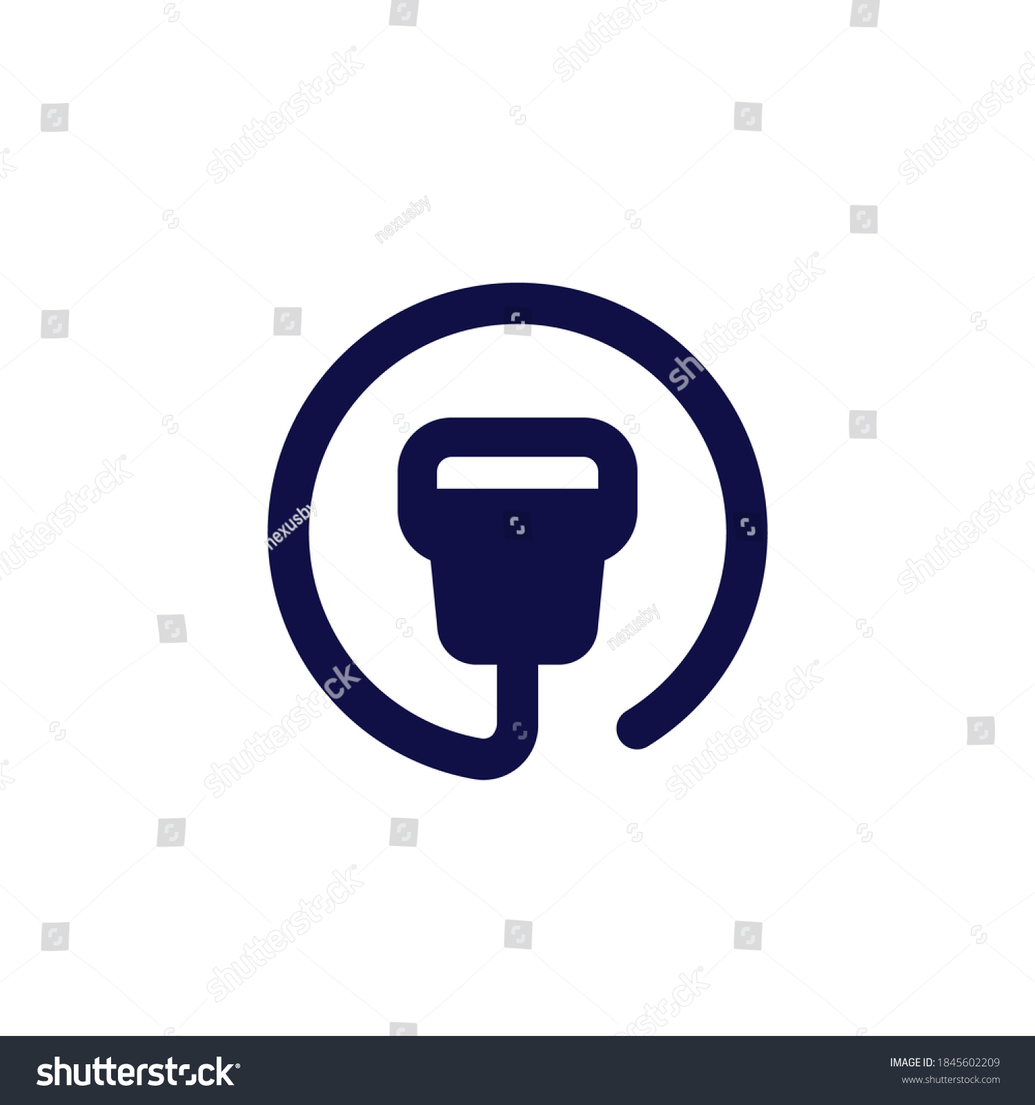 Ultrasound Logo Vector Round Icon Stock Vector (Royalty Free ...