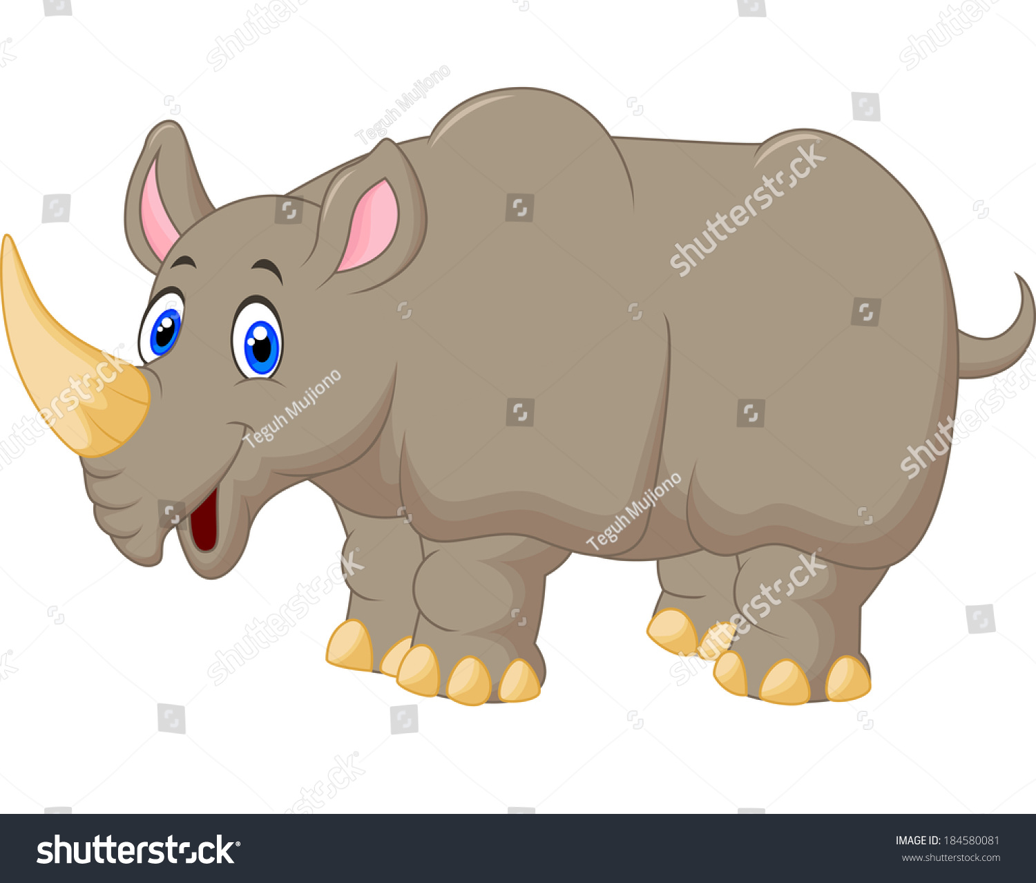 Носорог в садик