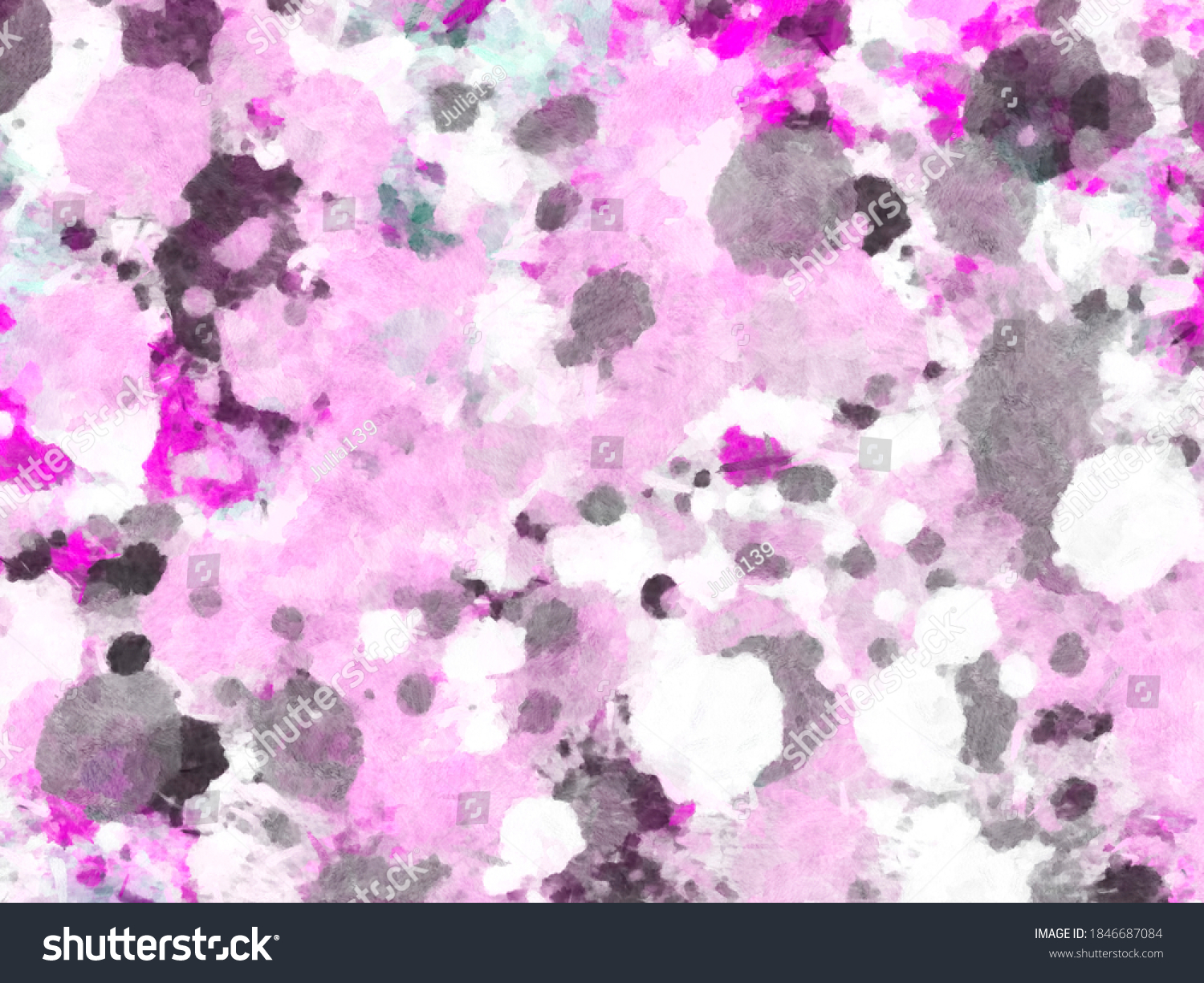 Pastel Abstract Watercolor Background Dark Gray Stock Illustration ...