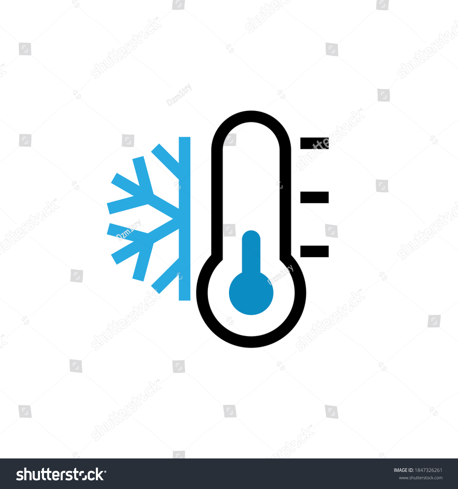 Low Temperature Symbol Icon Clipart Image Stock Vector (Royalty Free ...