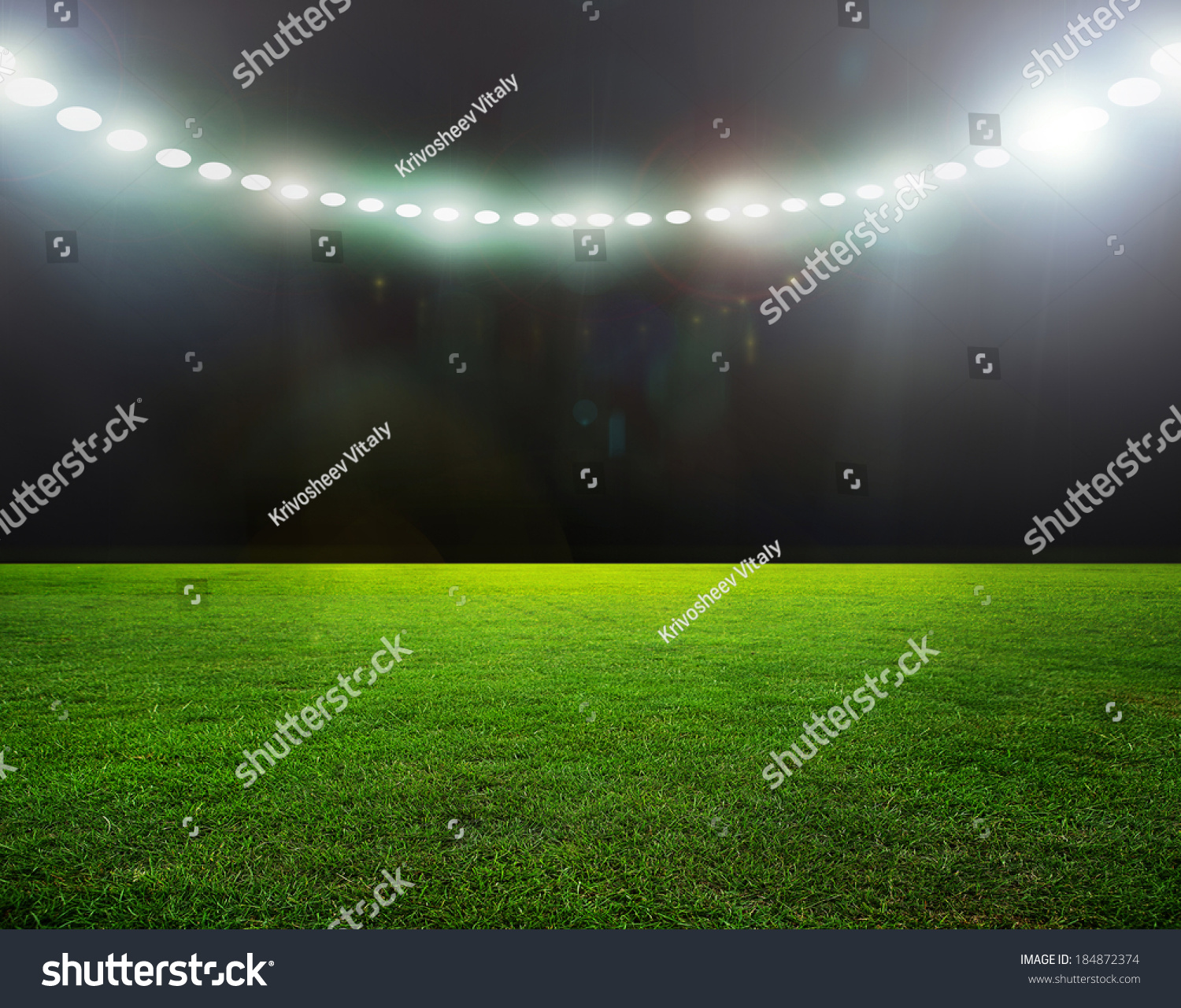 On Stadium Abstract Football Soccer Backgrounds Stock Photo 184872374 