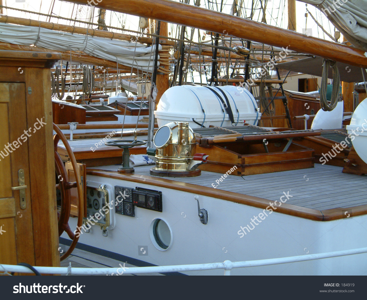 old sailing ship deck