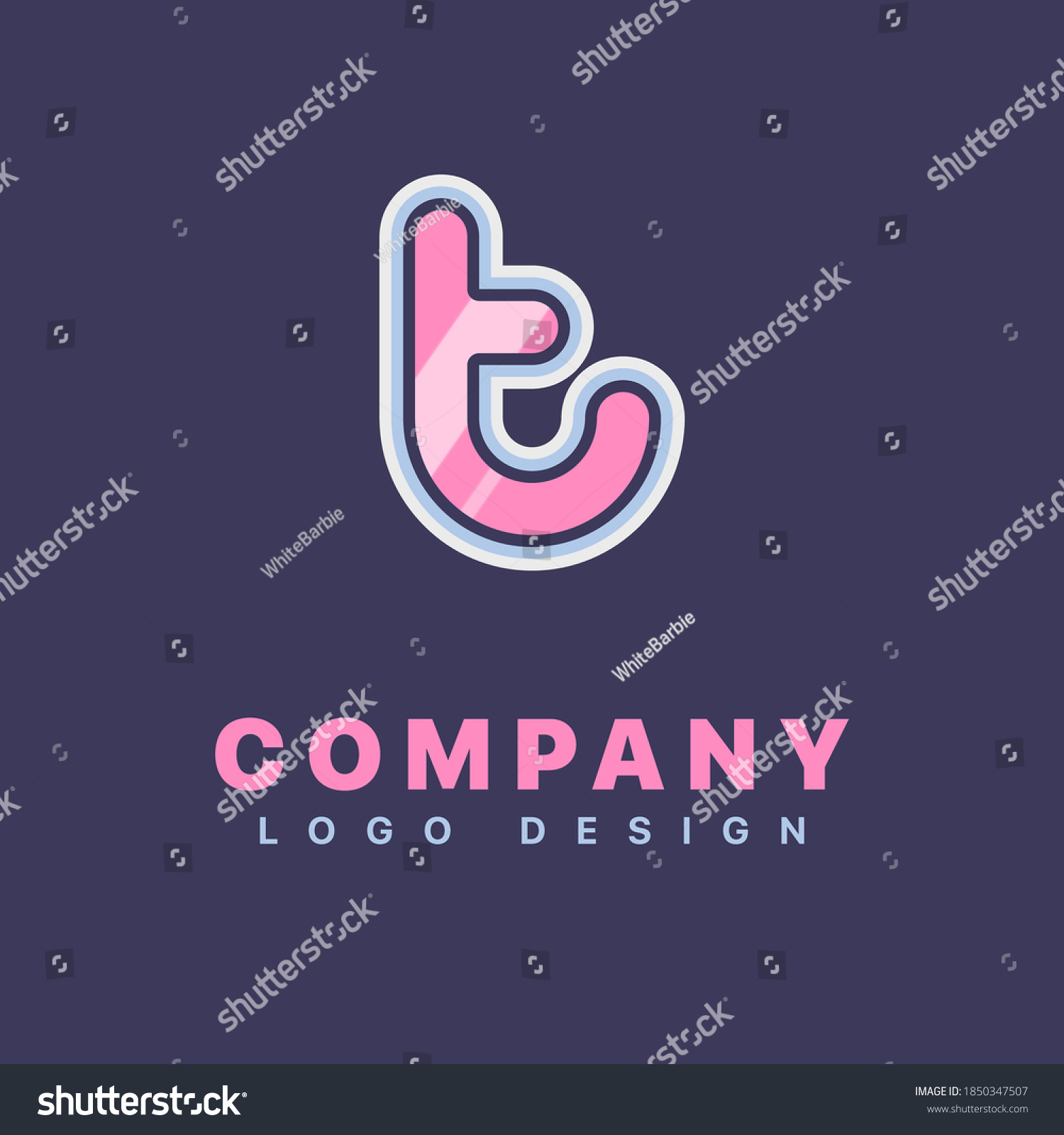 Letter T Logo Design Template Company Stock Vector Royalty Free 1850347507 Shutterstock 0120