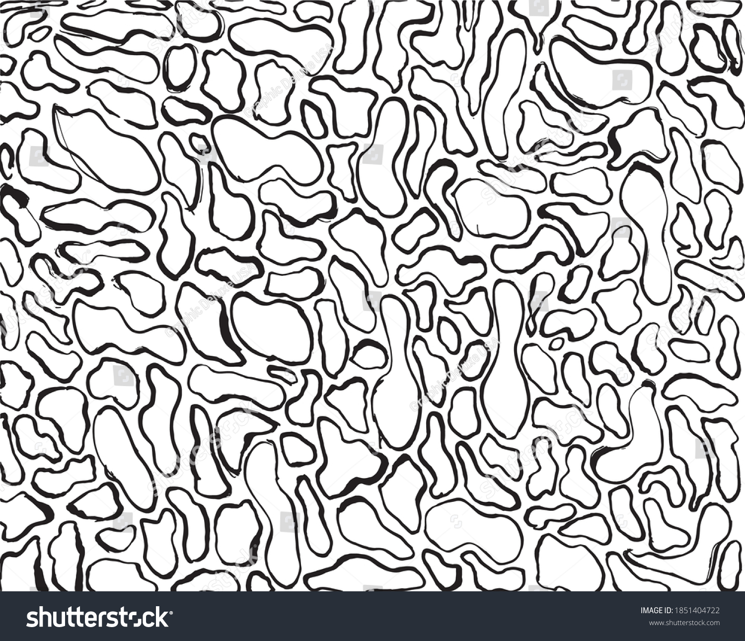 Abstract Shape Texture Background Isolated Vector Stock Vector (Royalty ...