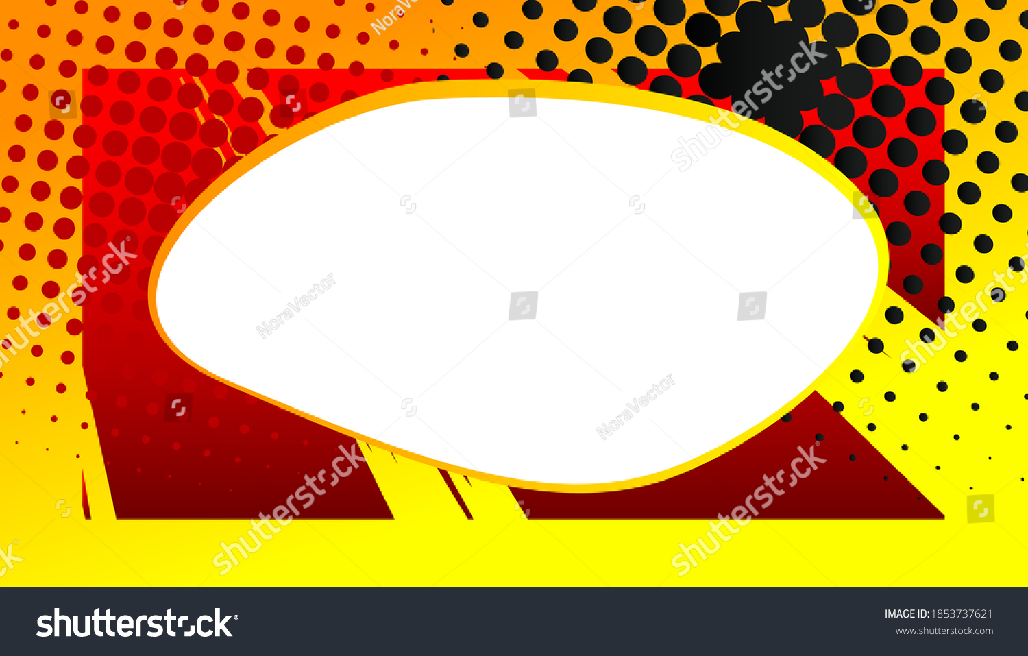 Cartoon Design Colored Background Blank Copy Stock Vector (Royalty Free ...