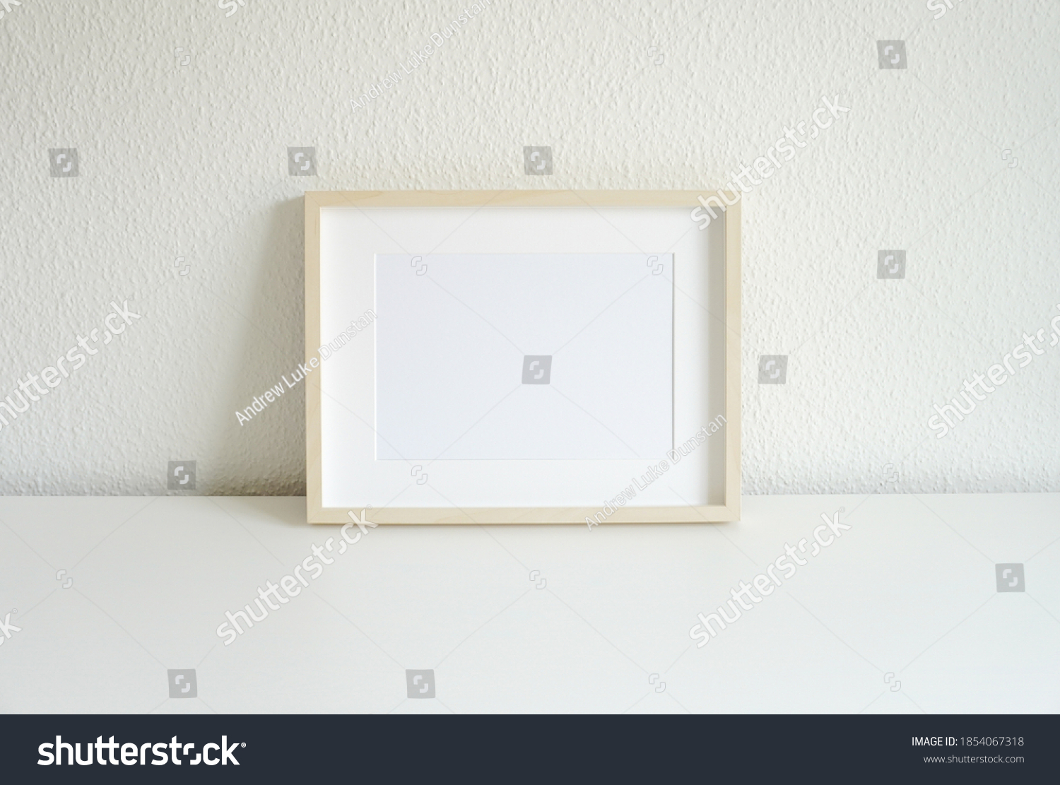 Mockup Empty Frame Landscape Layout Stock Photo 1854067318 | Shutterstock