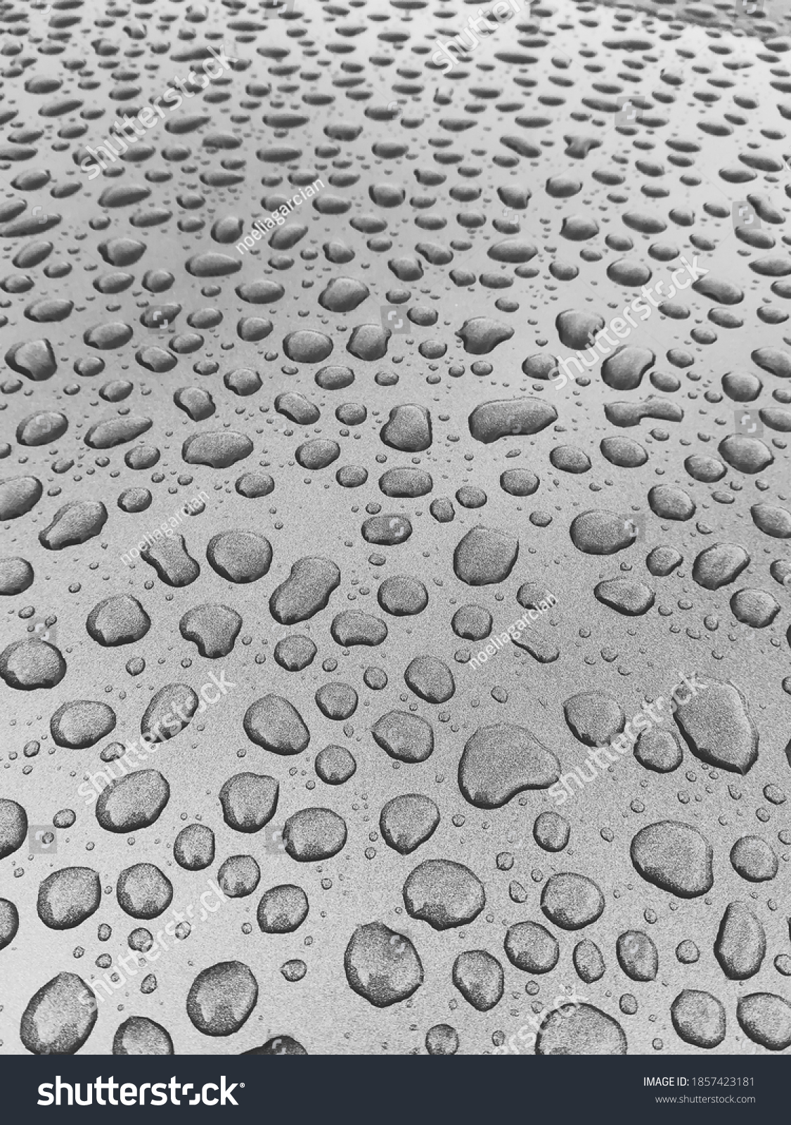 Aesthetic Textured Grey Wallpaper Water Drops Stock Photo 1857423181 ...