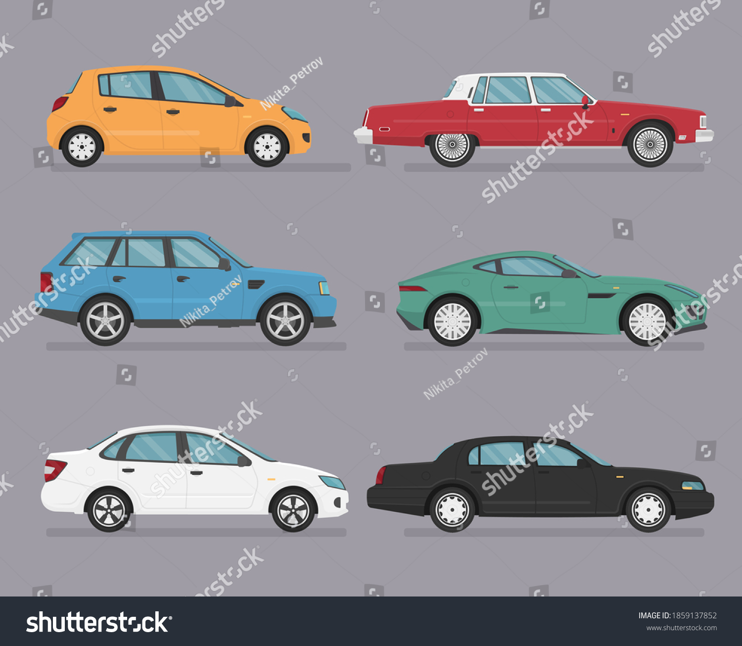 Car Icon Vector Logo Template Cars Stock Vector (Royalty Free ...