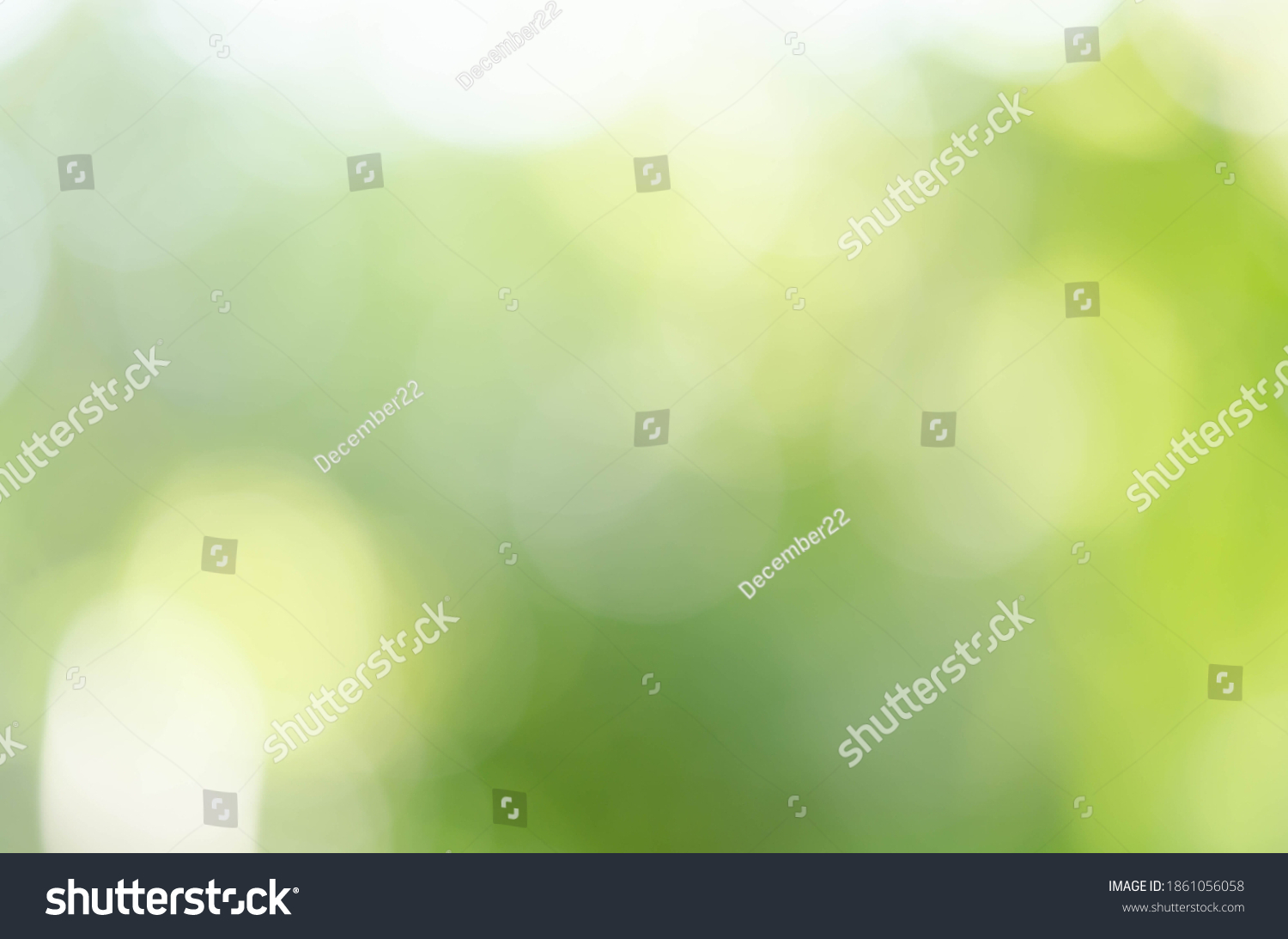 Light Green Bokeh Nature Background Stock Photo 1861056058 | Shutterstock