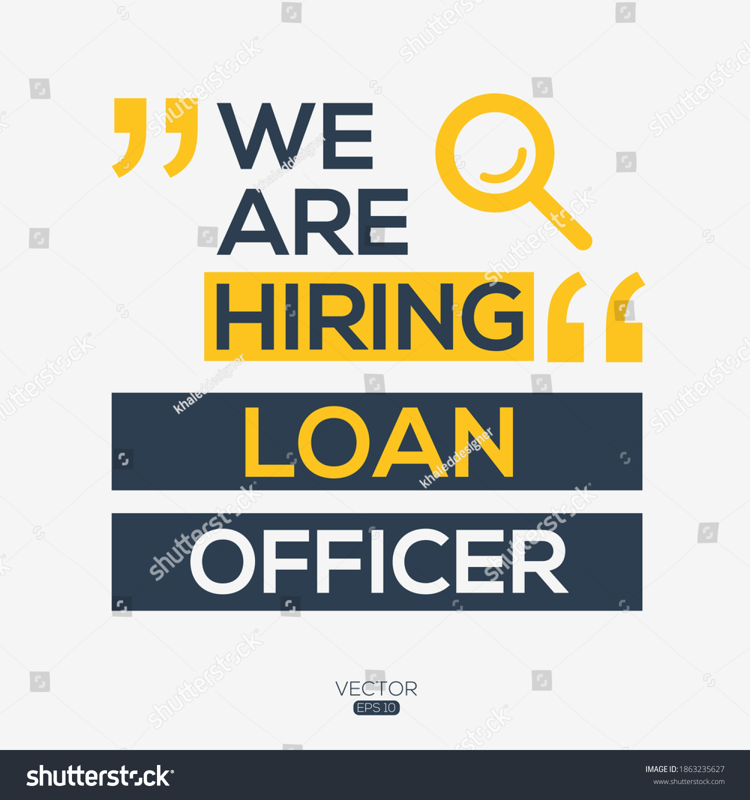 20 Hire Loan Officer 이미지, 스톡 사진 및 벡터 | Shutterstock