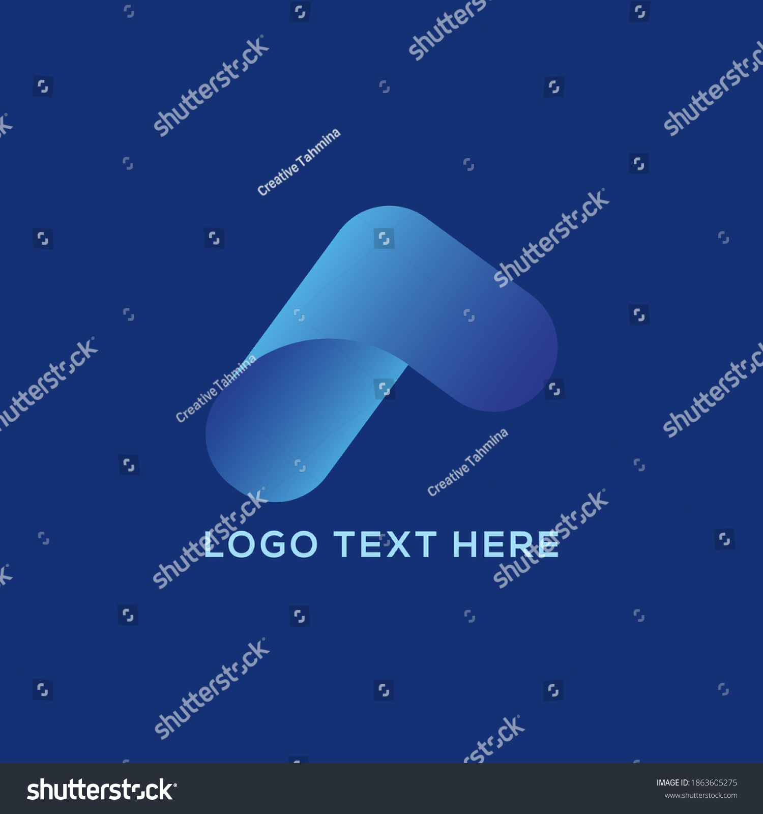 Creative Triangle Logo Icon Vector Unique Stock Vector Royalty Free 1863605275 Shutterstock 9561