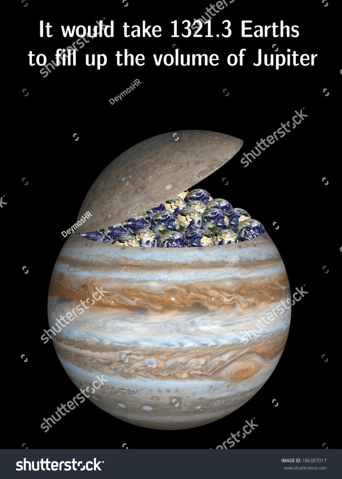Кольца Юпитера вдоль экватора