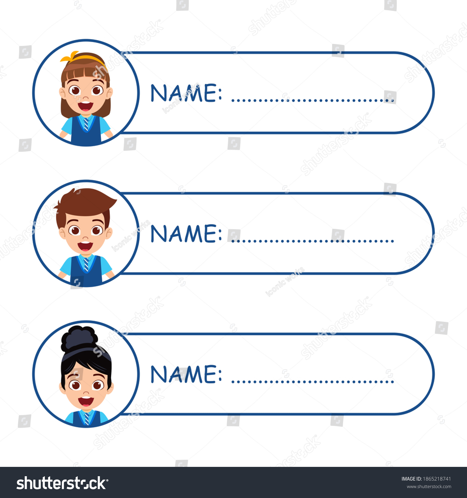 cute-kid-name-tags-school-children-stock-vector-royalty-free
