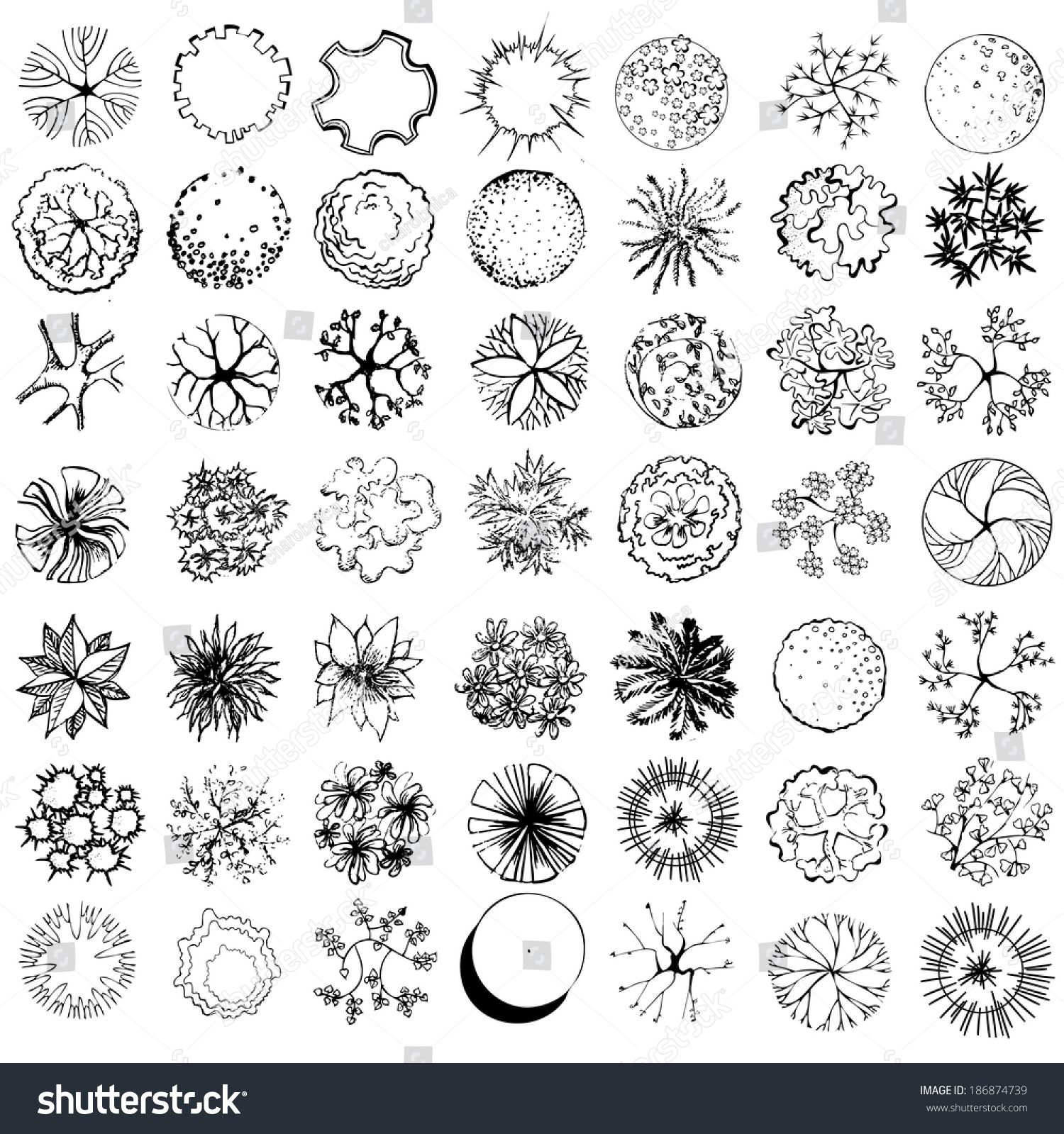 Planting plan symbols : 19 659 images, photos et images vectorielles de ...