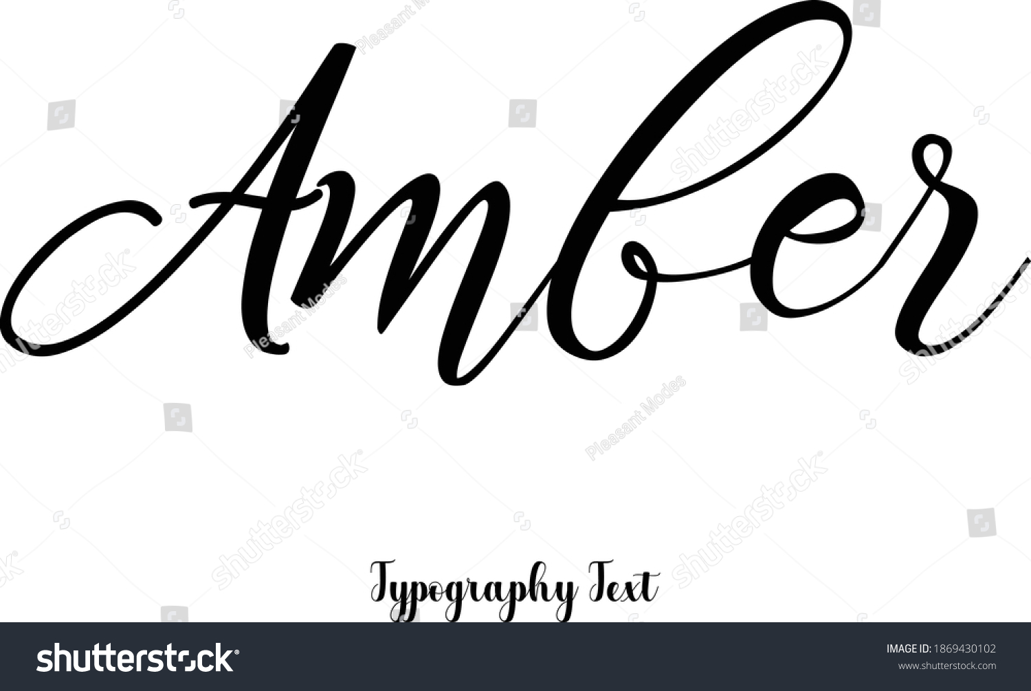 handwritten-cursive-typography-text-phrase-stock-vector-royalty-free