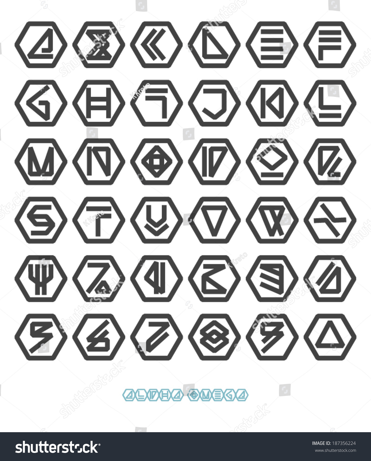 futuristic-unreadable-alphabet-bold-font-vector-187356224