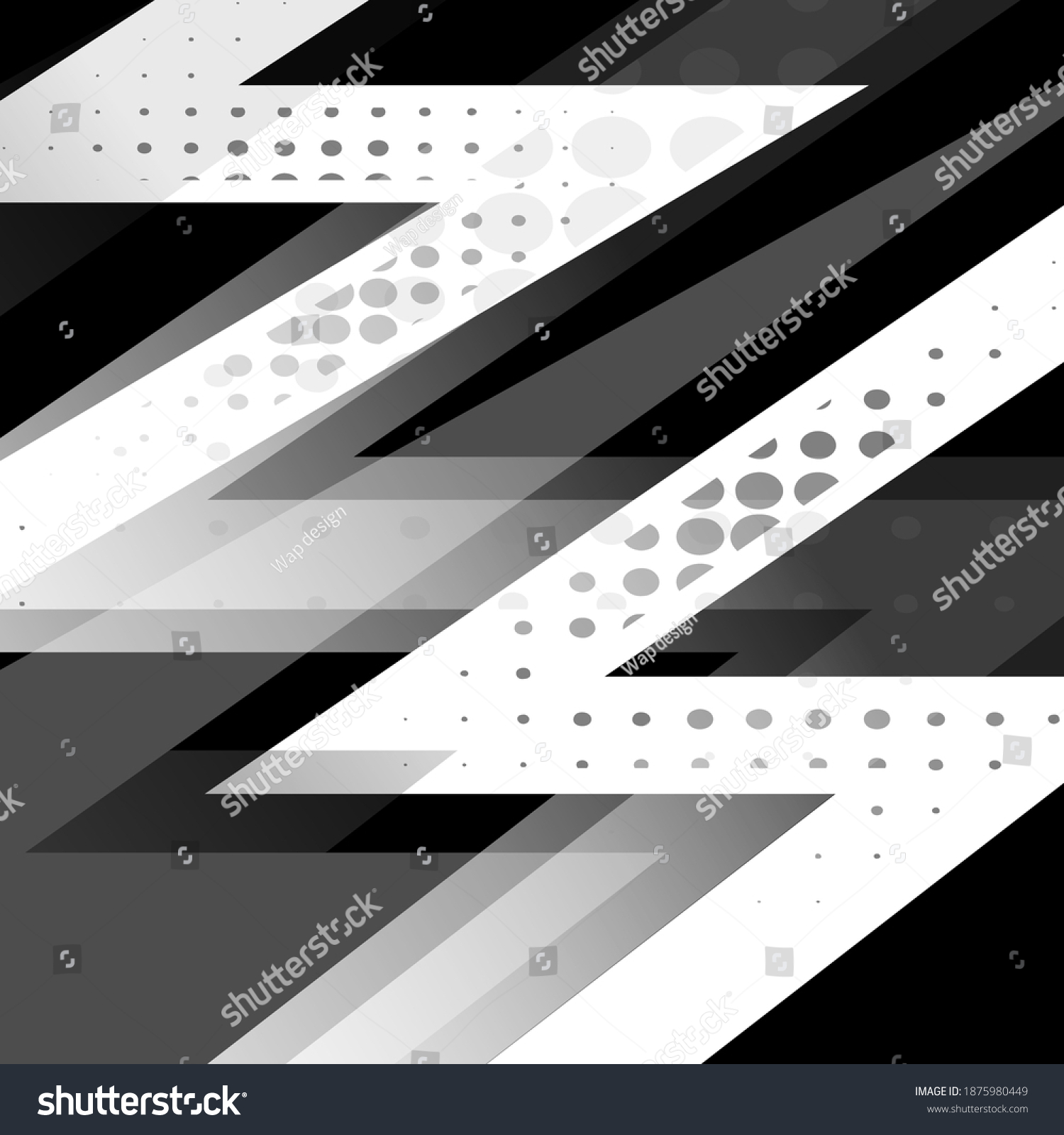 Abstract Racing Stripes Background Grey White Stock Vector (Royalty ...