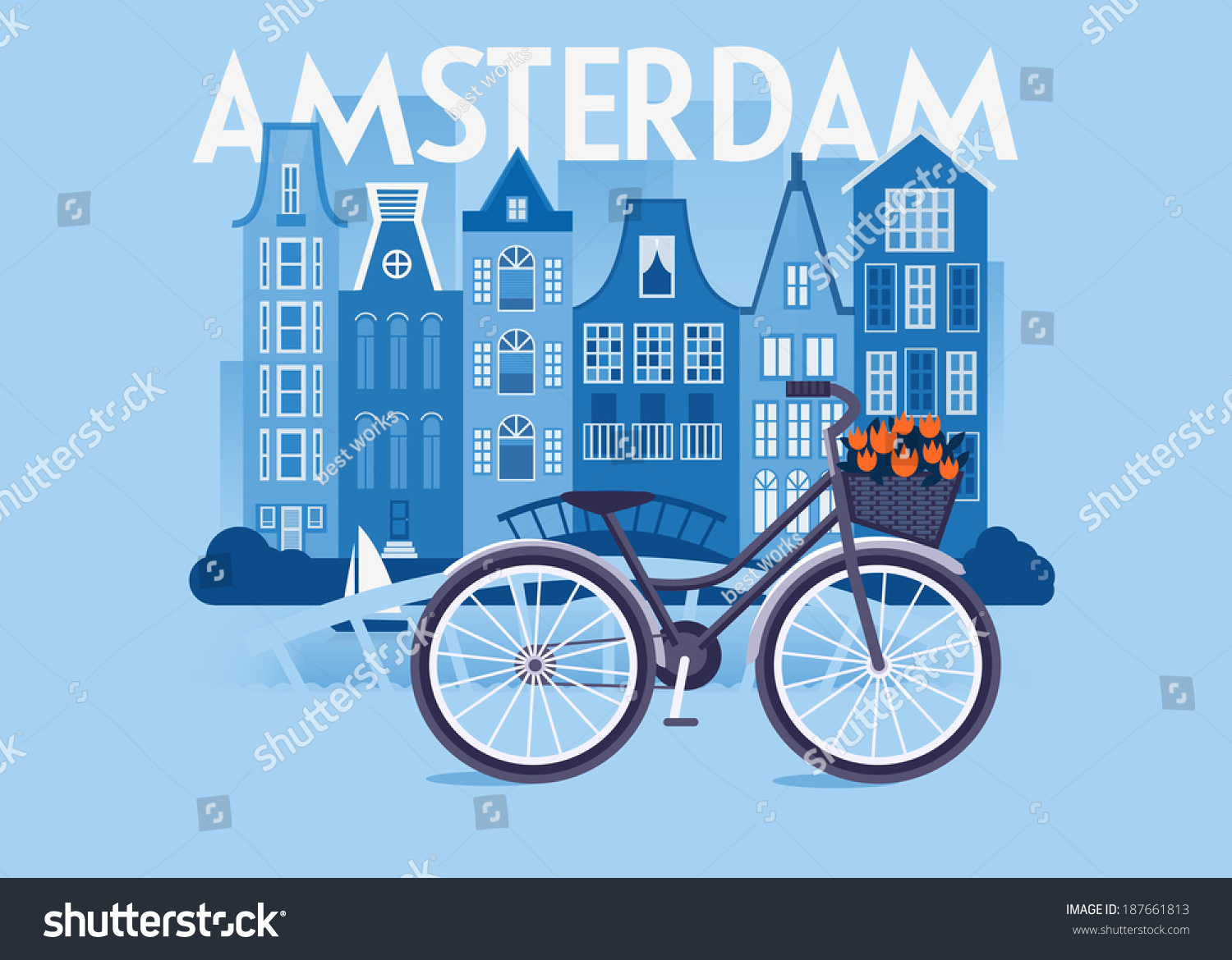 Амстердам вектор