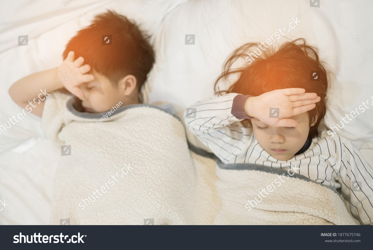 child wake up in middle of night with headache