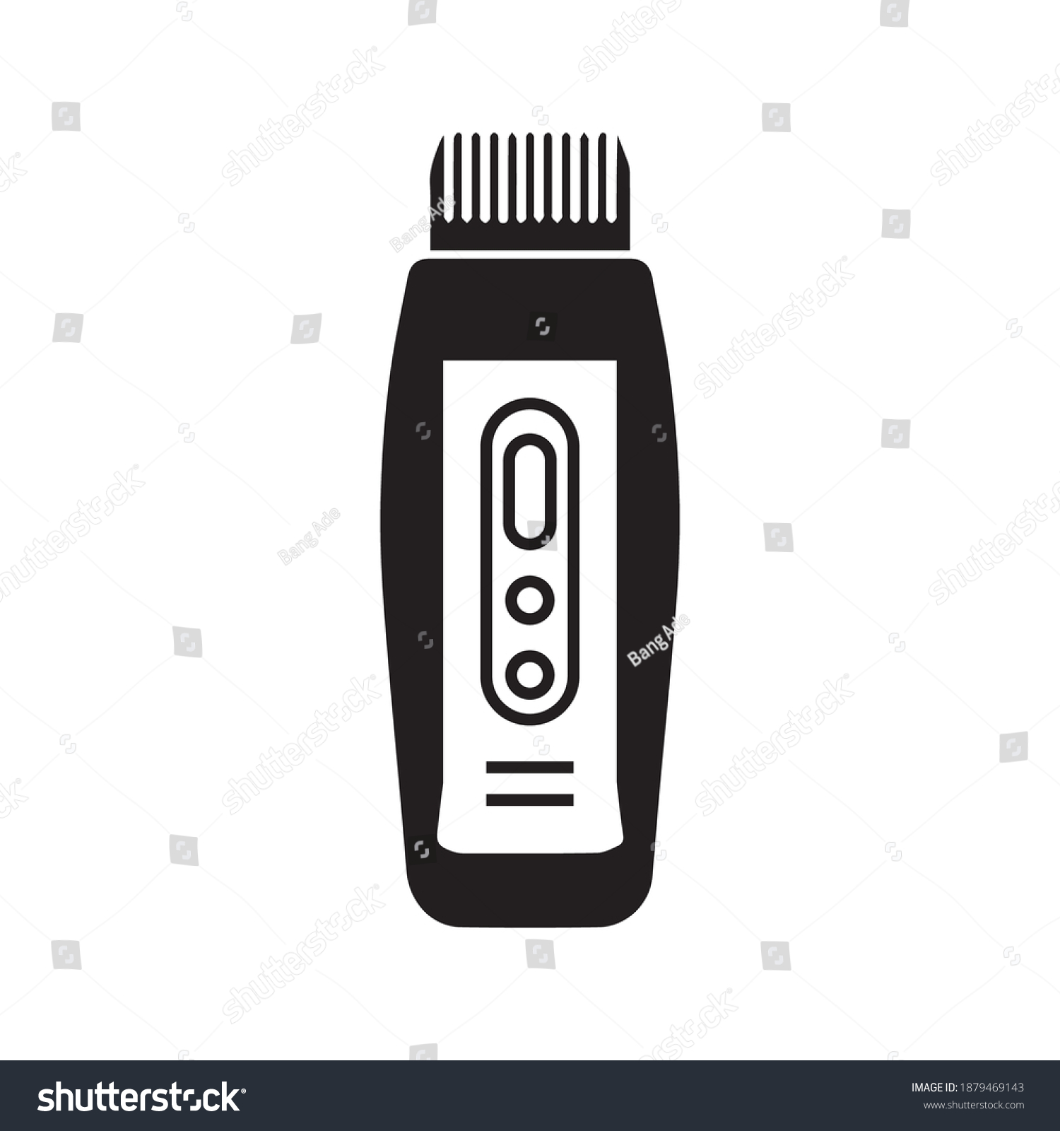 Shaver Icon Vector Icon Simple Element Stock Vector (Royalty Free ...