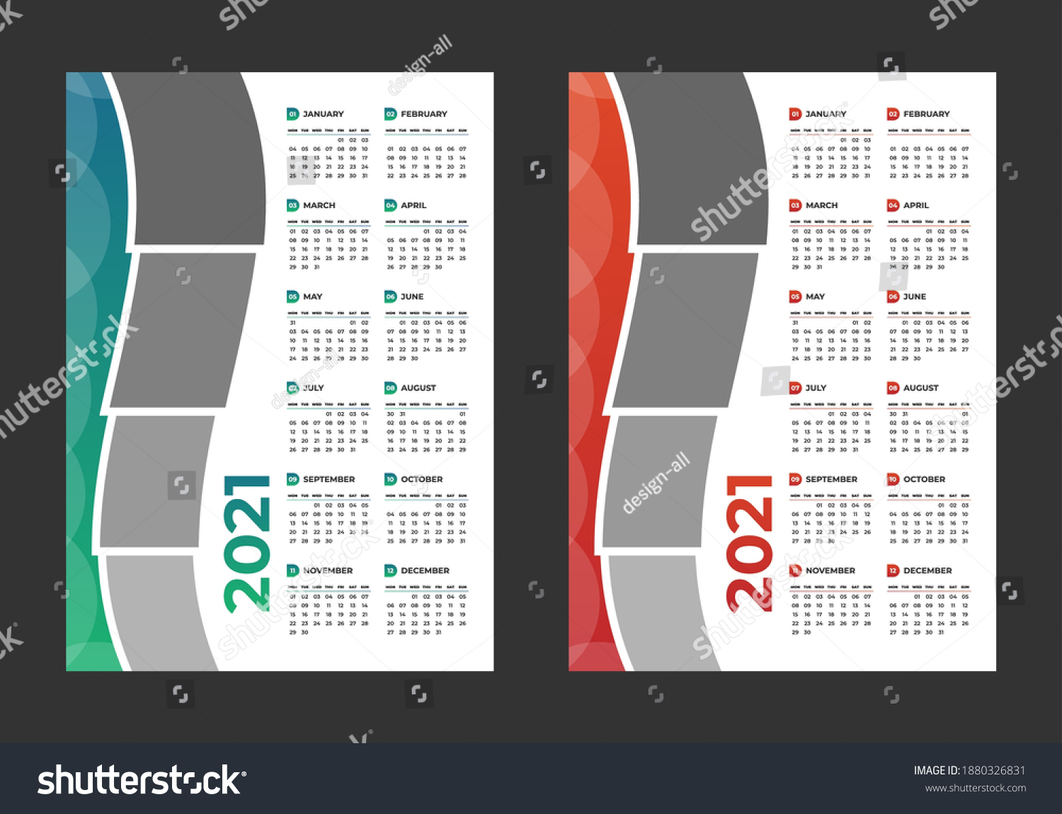 24,177 Desk Calendar Layout Images, Stock Photos & Vectors | Shutterstock