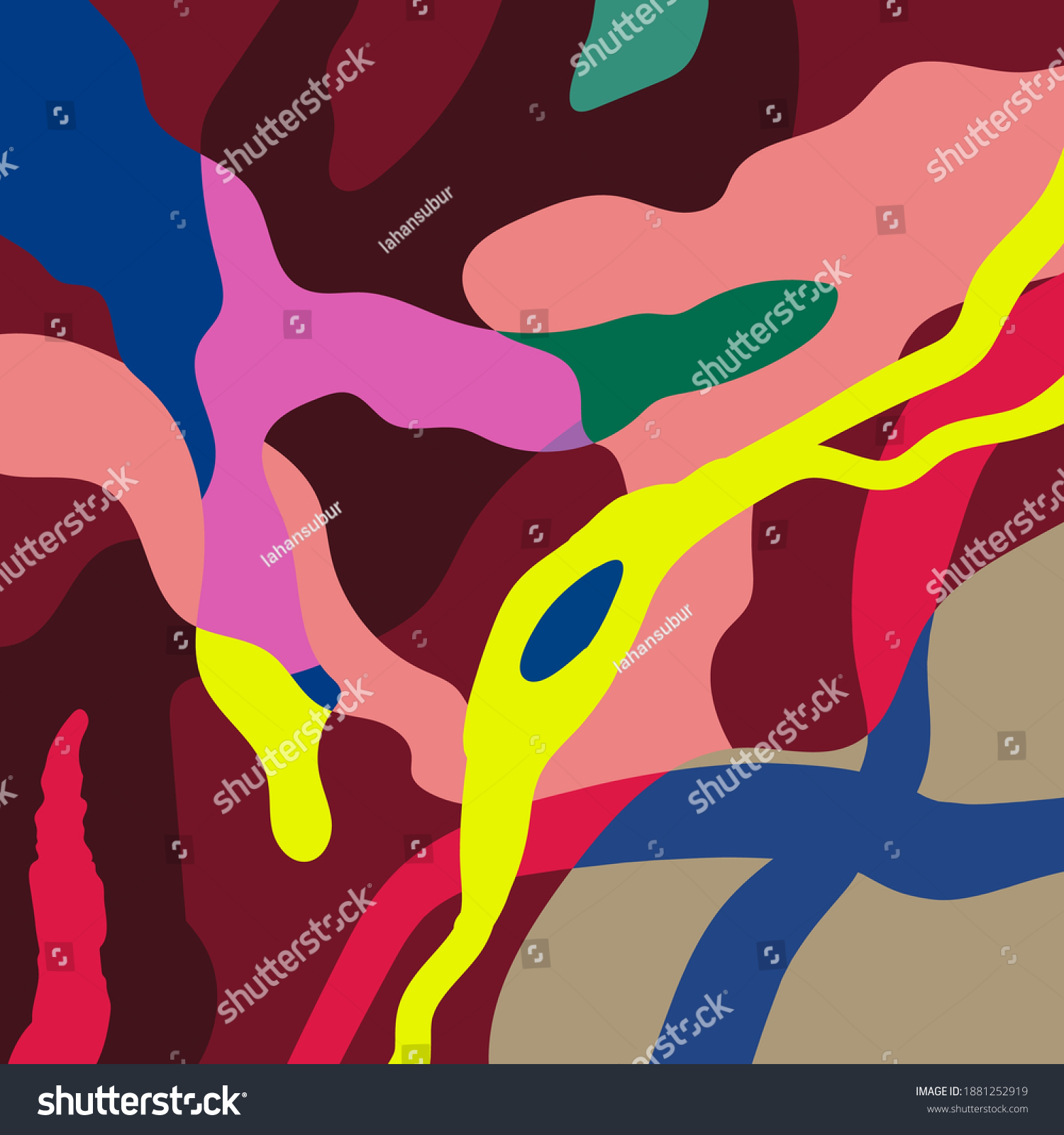 Colors Backgrounds Painting Art Vector Stock Vector (Royalty Free ...
