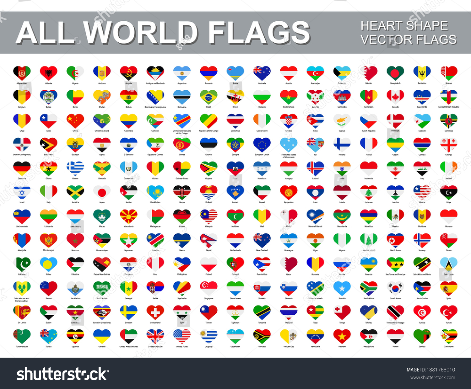 130985 Heart Flag Stock Vectors Images And Vector Art Shutterstock 8159