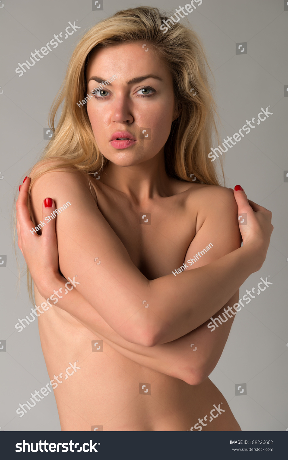 Beautiful Nude Blonde Russian Woman Stock Photo 188226662 Shutterstock