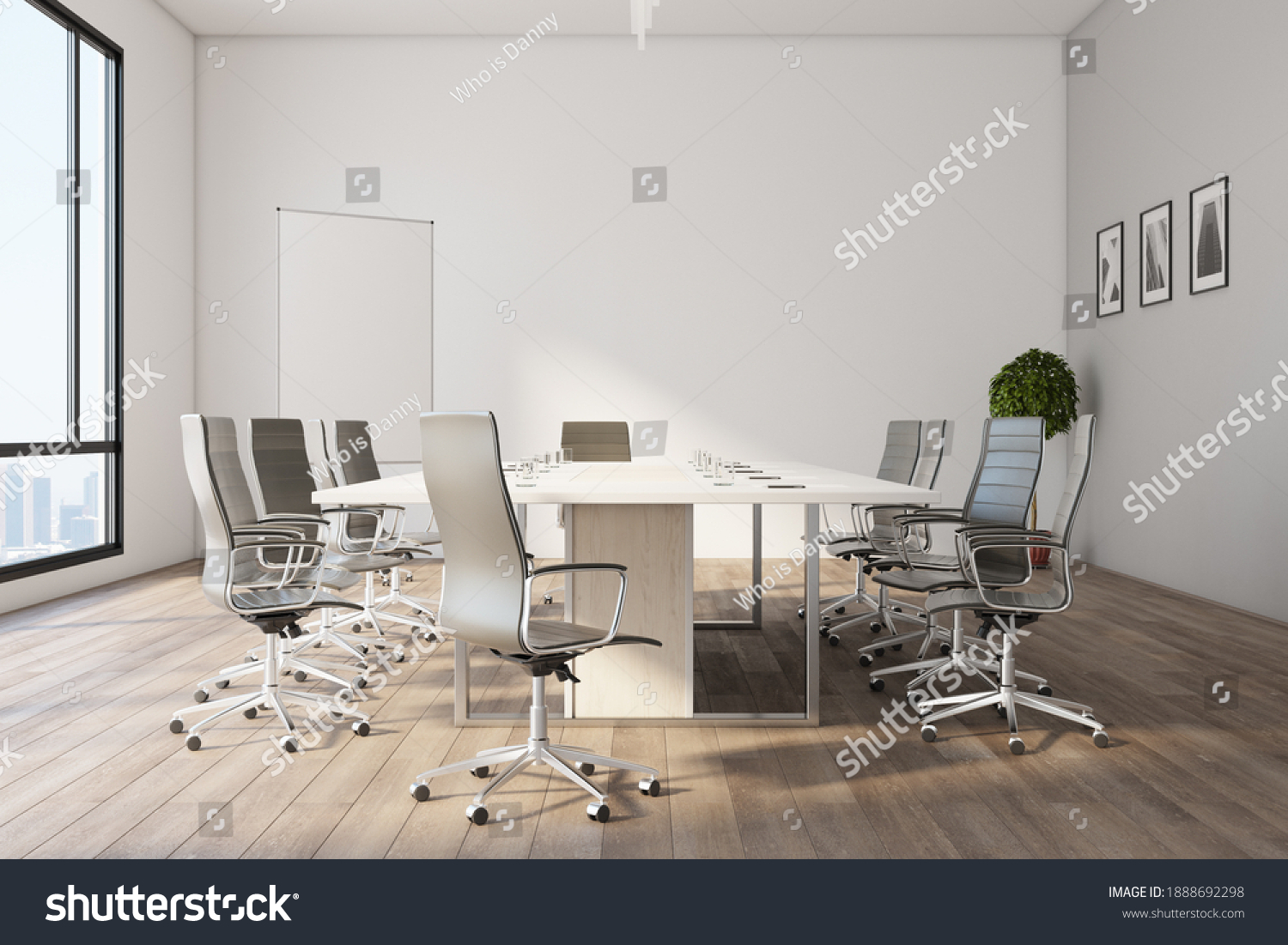 Comfortable Conference Interior Meeting Table Presentation Stock ...