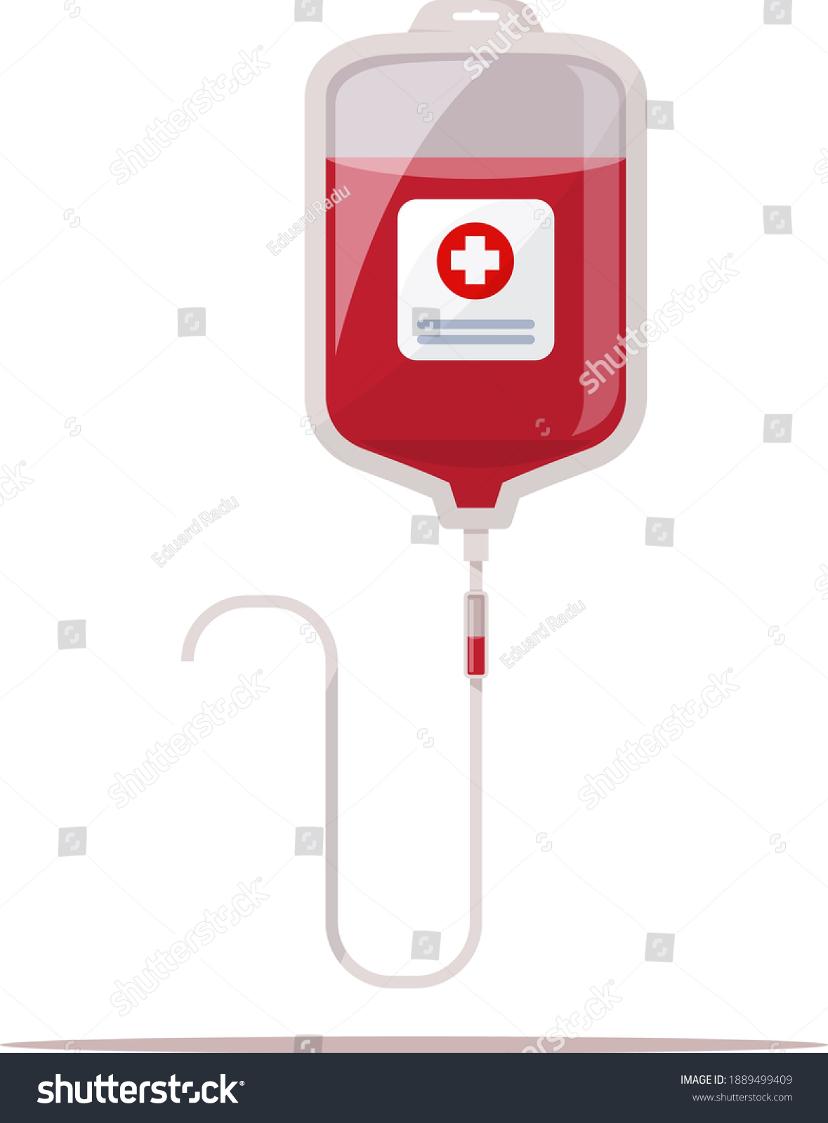 Intravenous Bag Iv Medical Therapy Stock Vector (Royalty Free ...