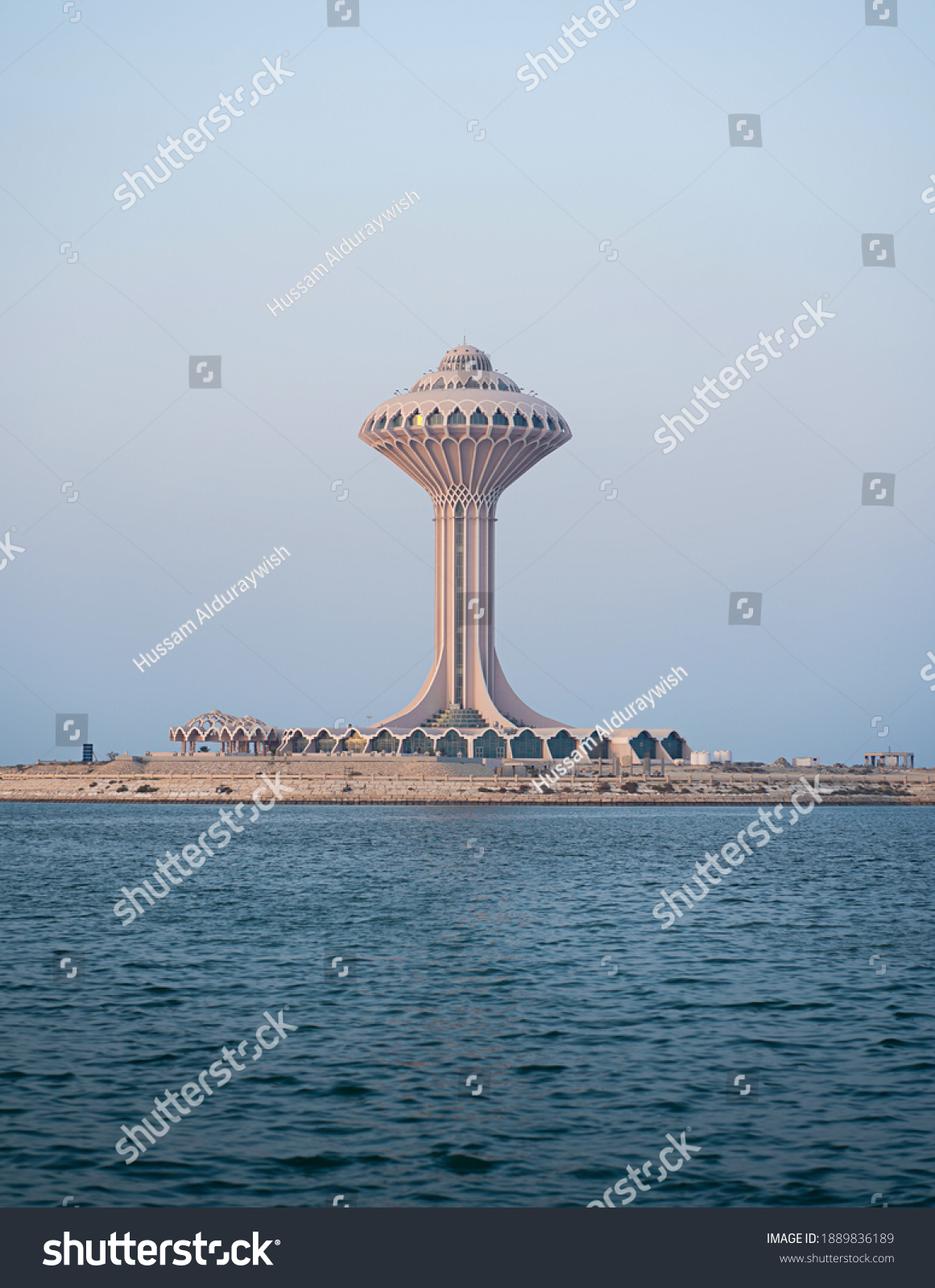 Water Tower Khobar Corniche Saudi Arabia Stock Photo 1889836189 ...