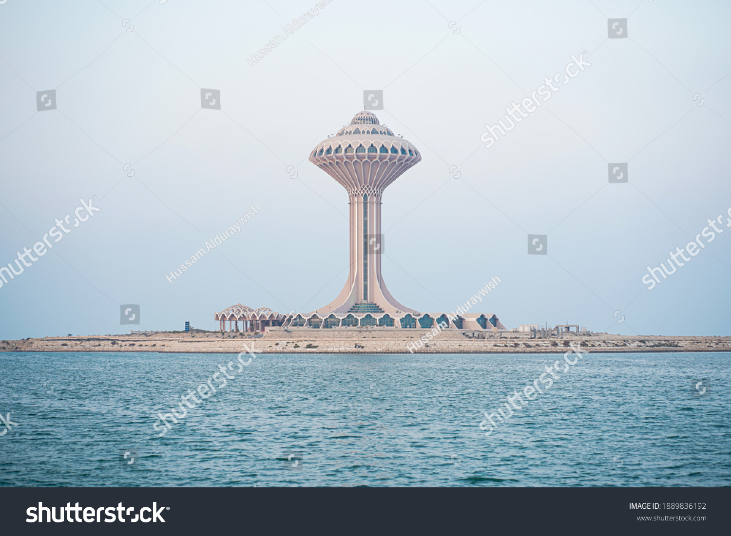 Water Tower Khobar Corniche Saudi Arabia Stock Photo 1889836192 ...