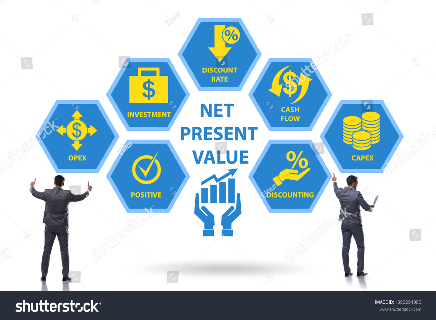 Concept Npv Net Present Value Stock Photo 1893294085 | Shutterstock