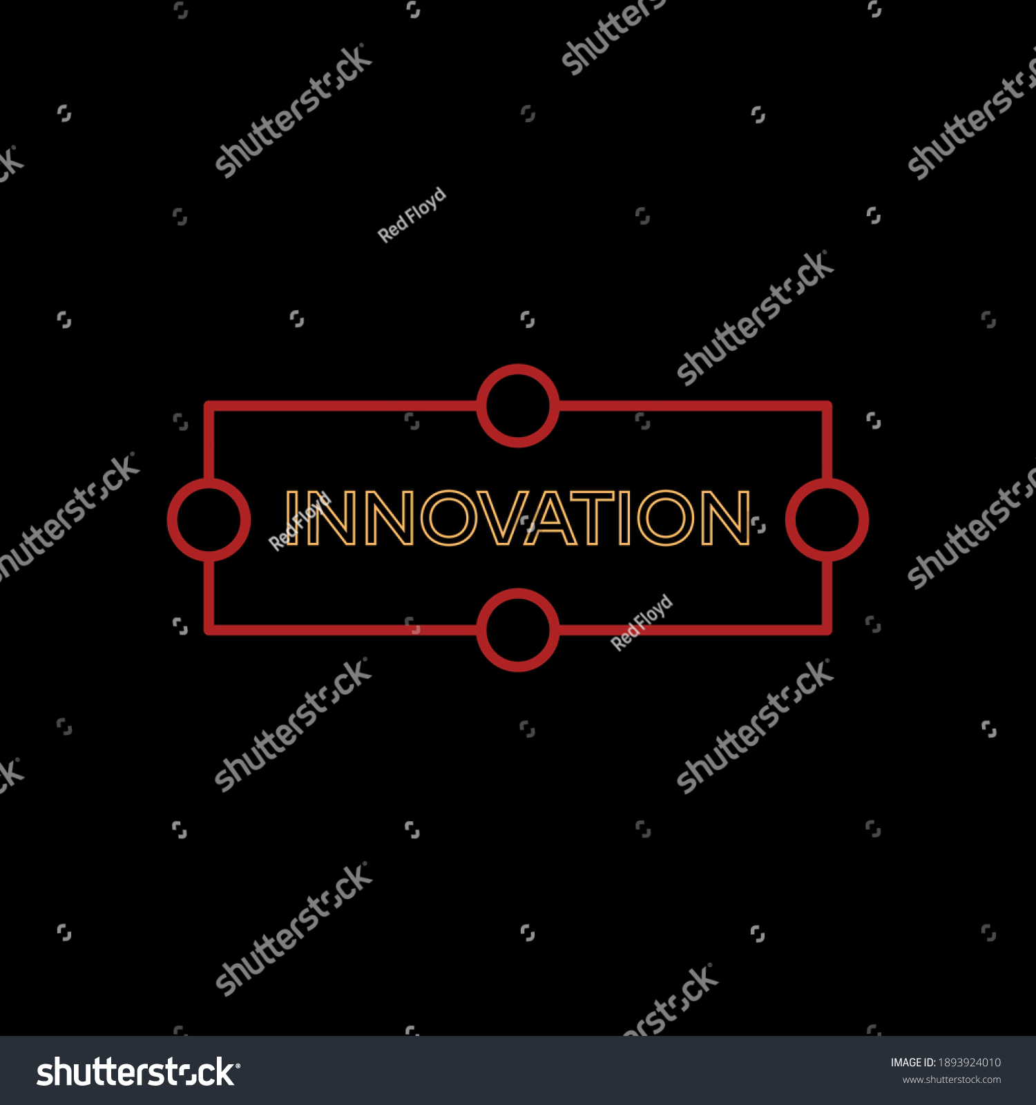 Innovation Company Logo Colourful Digital Vector Stock Vector (Royalty ...