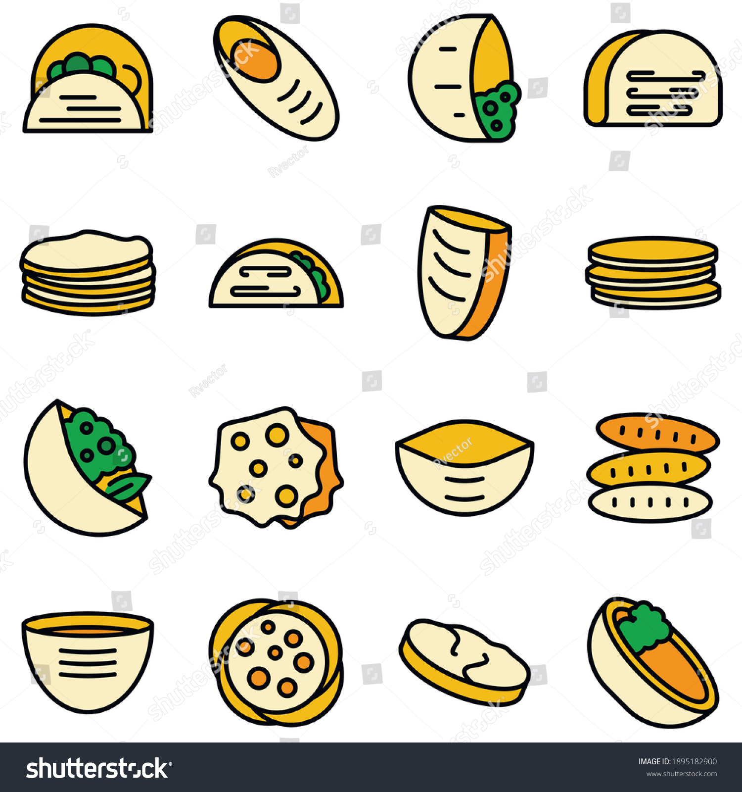 Пита рисунок. Лаваш иконка. Lavash icon vector.