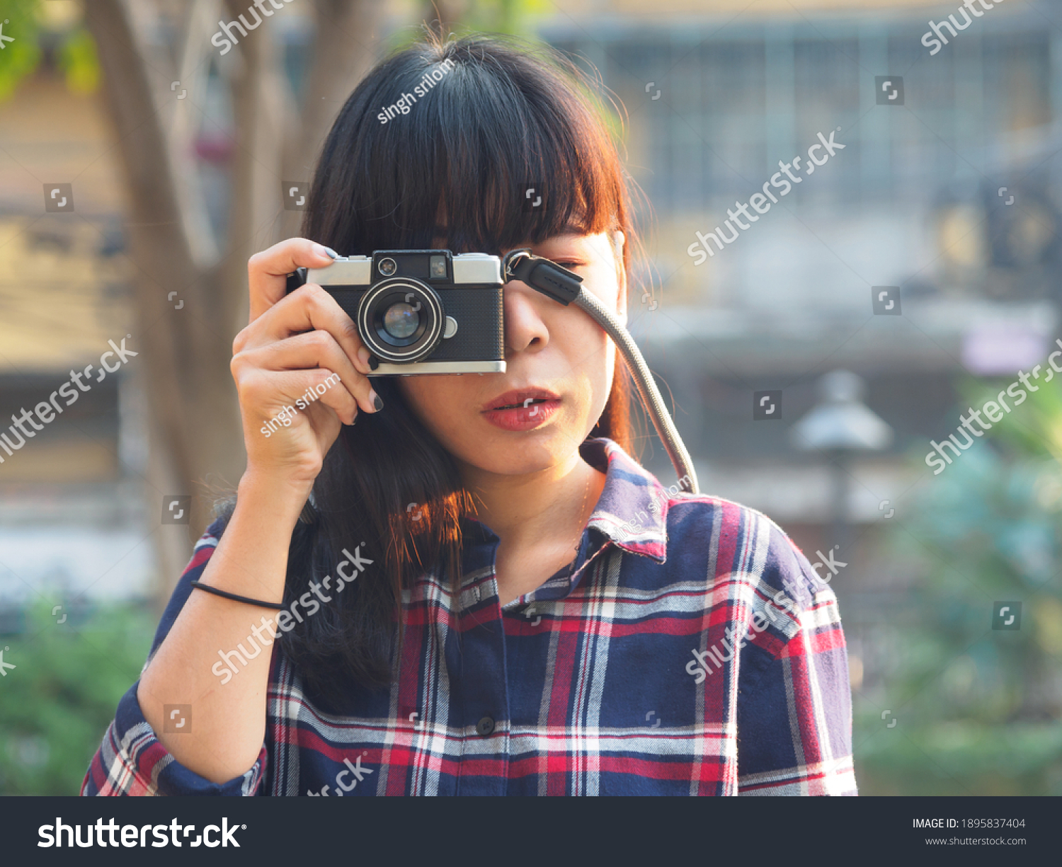 Portrait Woman Asian Girl 2025 Years Stock Photo 1895837404 Shutterstock