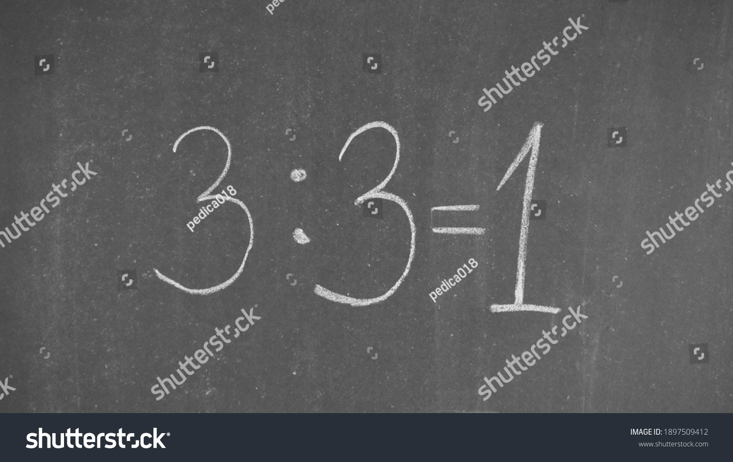 mathematical-operation-division-numbers-example-shown-stock-photo