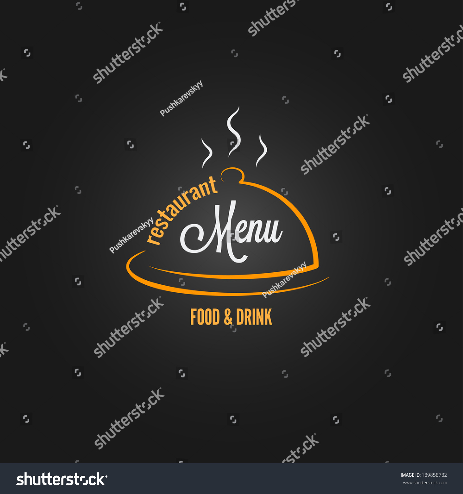 Food Drink Menu Design Background Stock Vector (Royalty Free) 189858782 ...