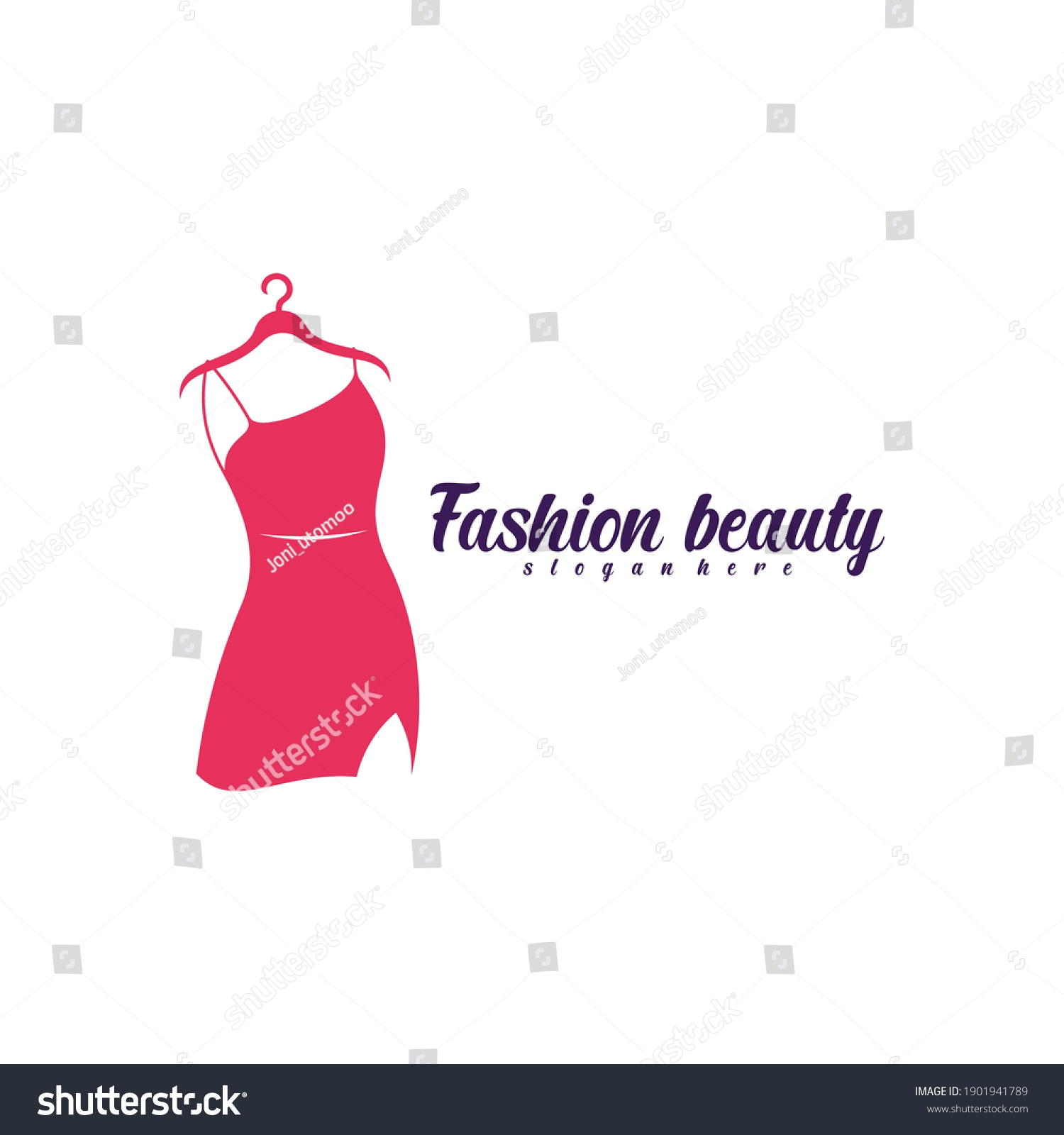 Fashion Logo Vector Illustration Design Template Stock Vector (Royalty ...