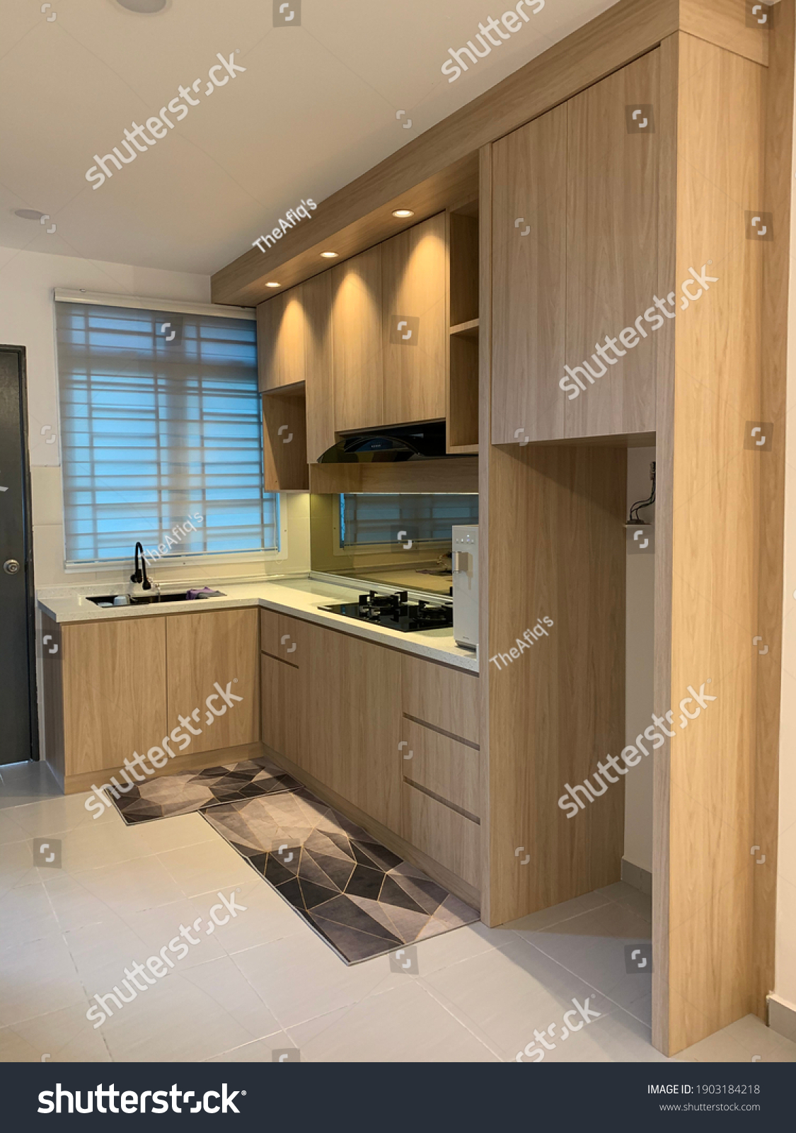 Kitchen Cabinet Design Concept Stock Photo 1903184218 | Shutterstock